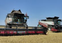 Уборочная в Скопинском округе набирает обороты